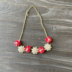 Ann Taylor flower necklace